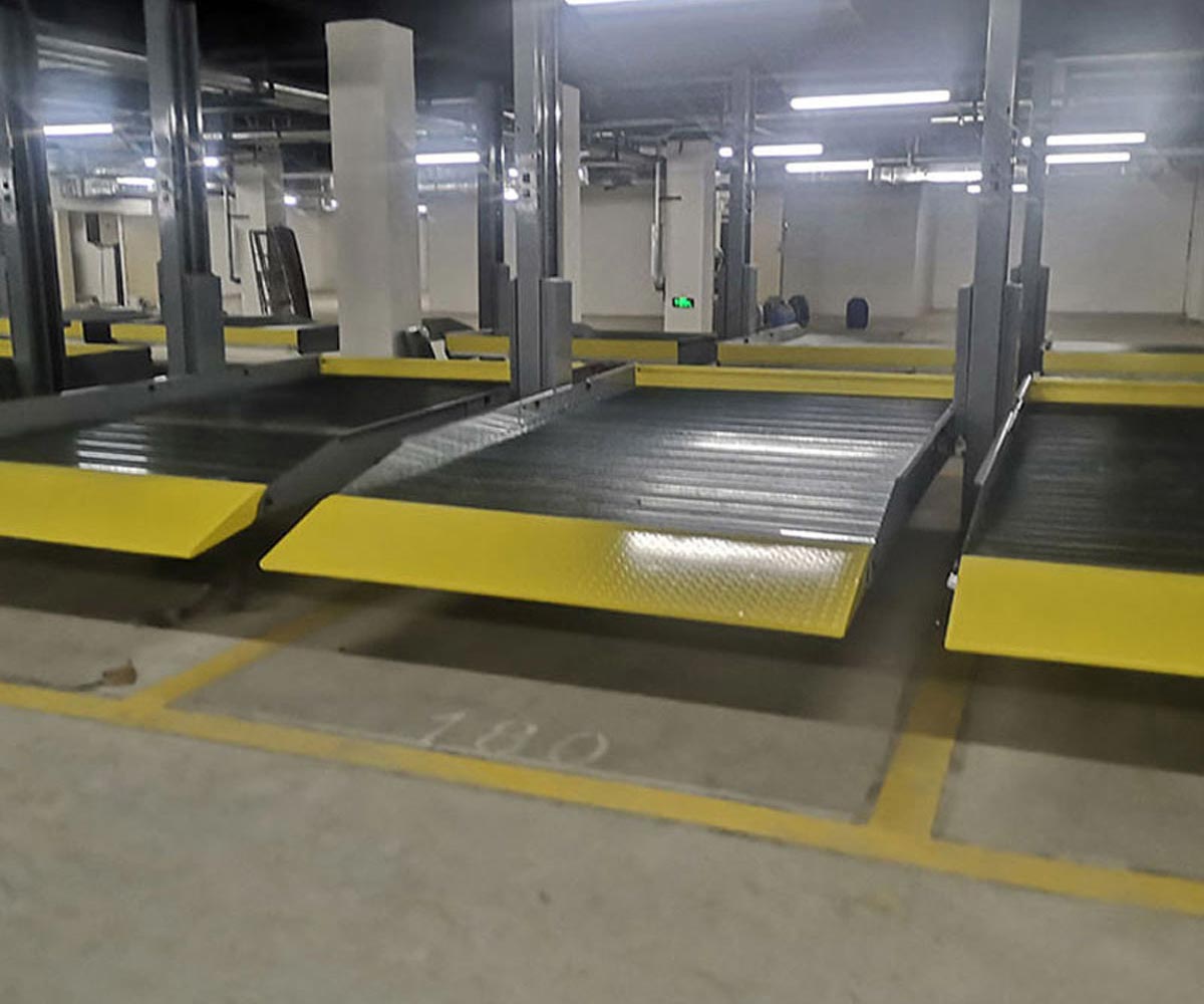 新化两层升降式机械式停车设备租赁