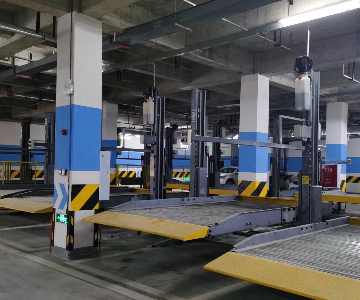 成县两层PSH型机械停车设备维保