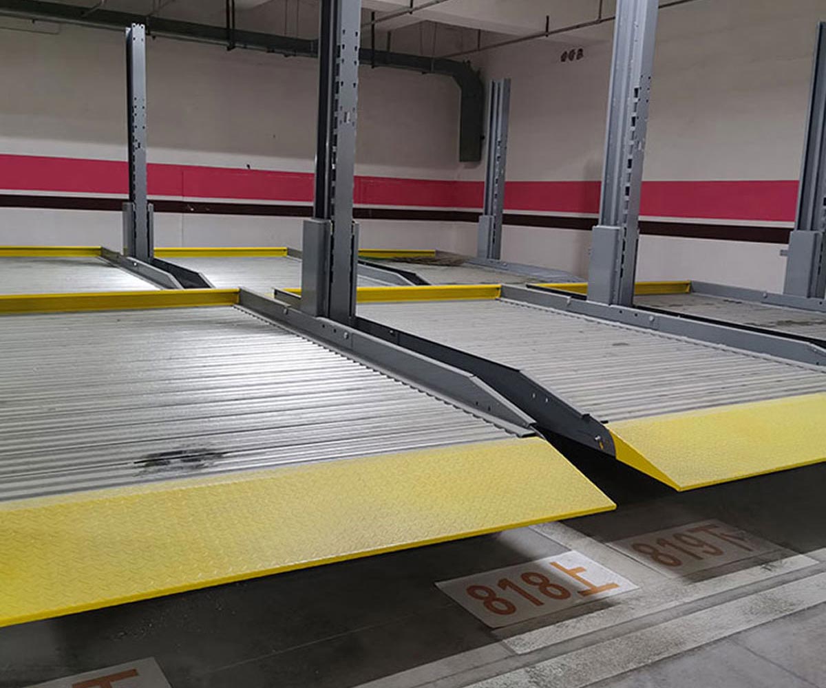 瓜州两层简易类机械式立体停车设备二手