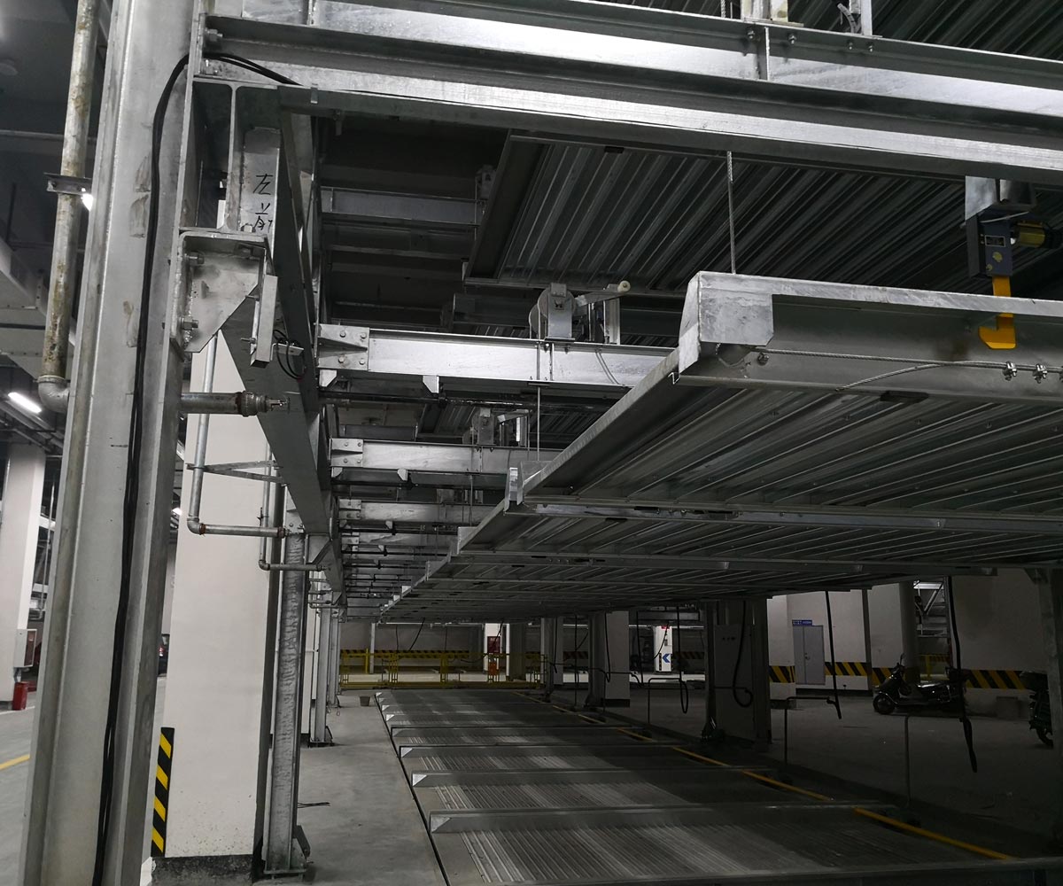 港南PSH2二层升降横移式智能停车设备
