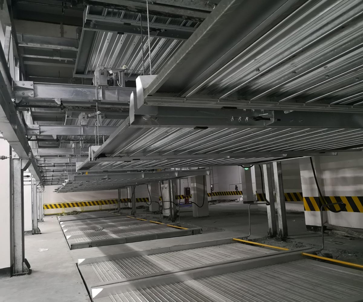 文县PSH6六层升降横移式智能停车设备