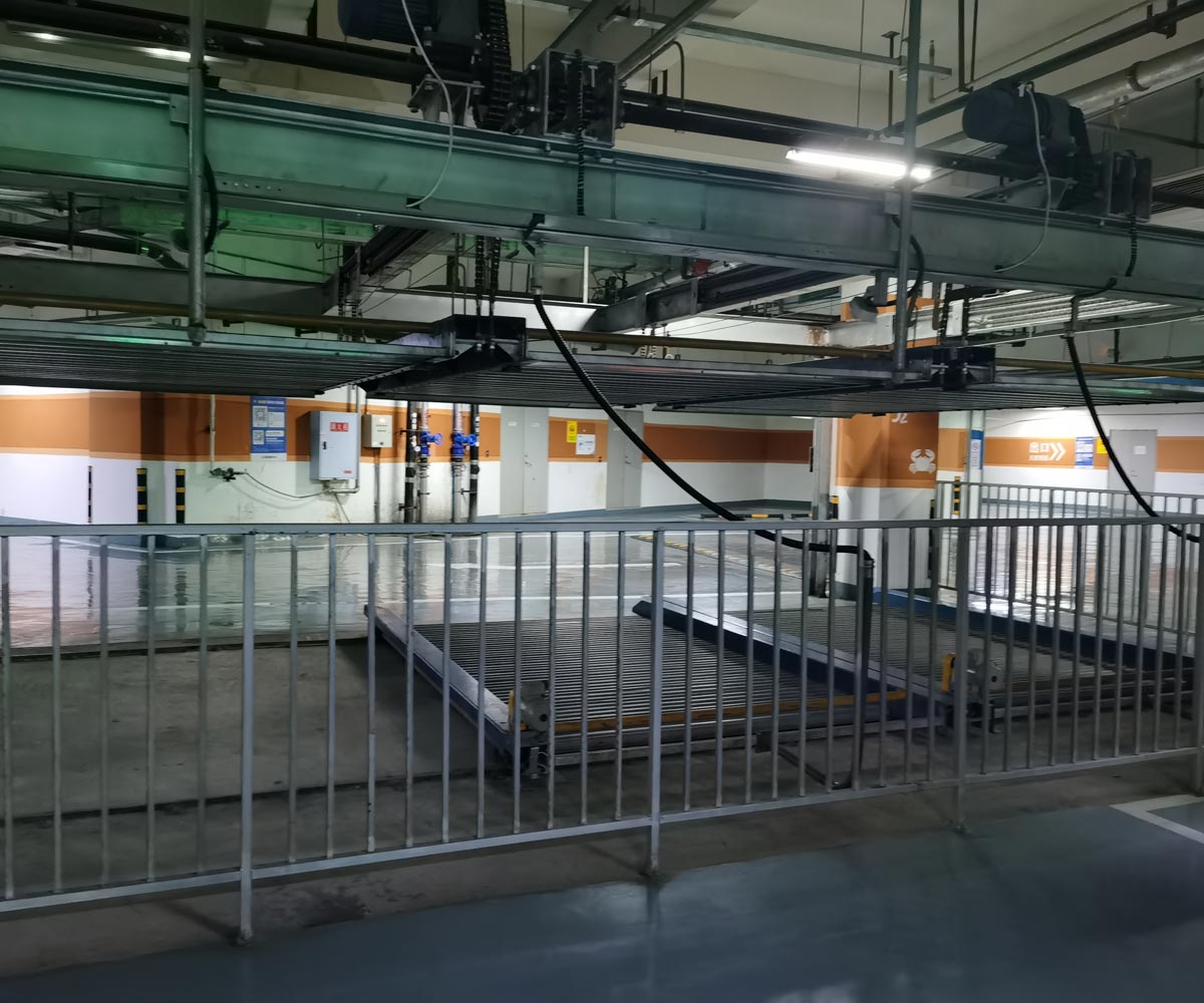 二层PSH型立体停车场回收升降横移式停车设备租赁经营
